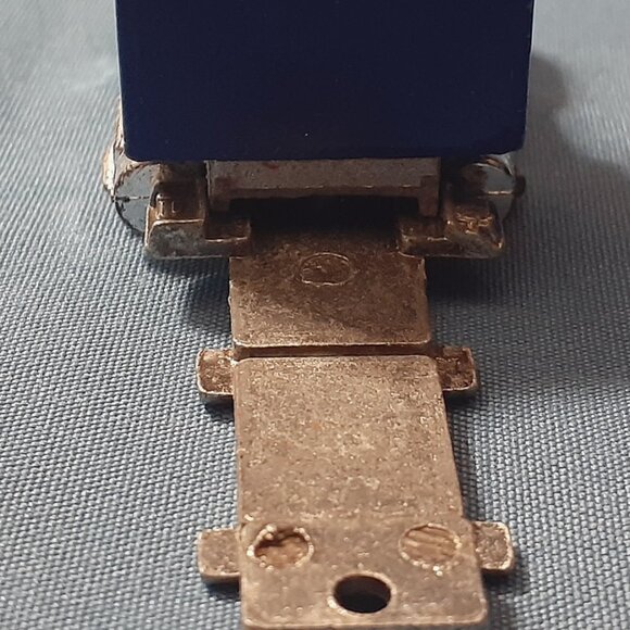 Vintage!! Road Champs 1982 Mack Super Liner Blue Die Cast - Missing Back Wheels - Picture 4 of 7